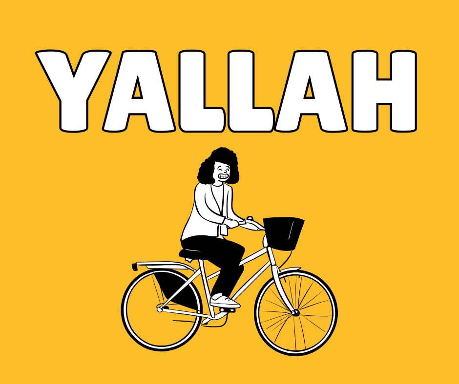 Learn the phrase yallah in spoken arabic